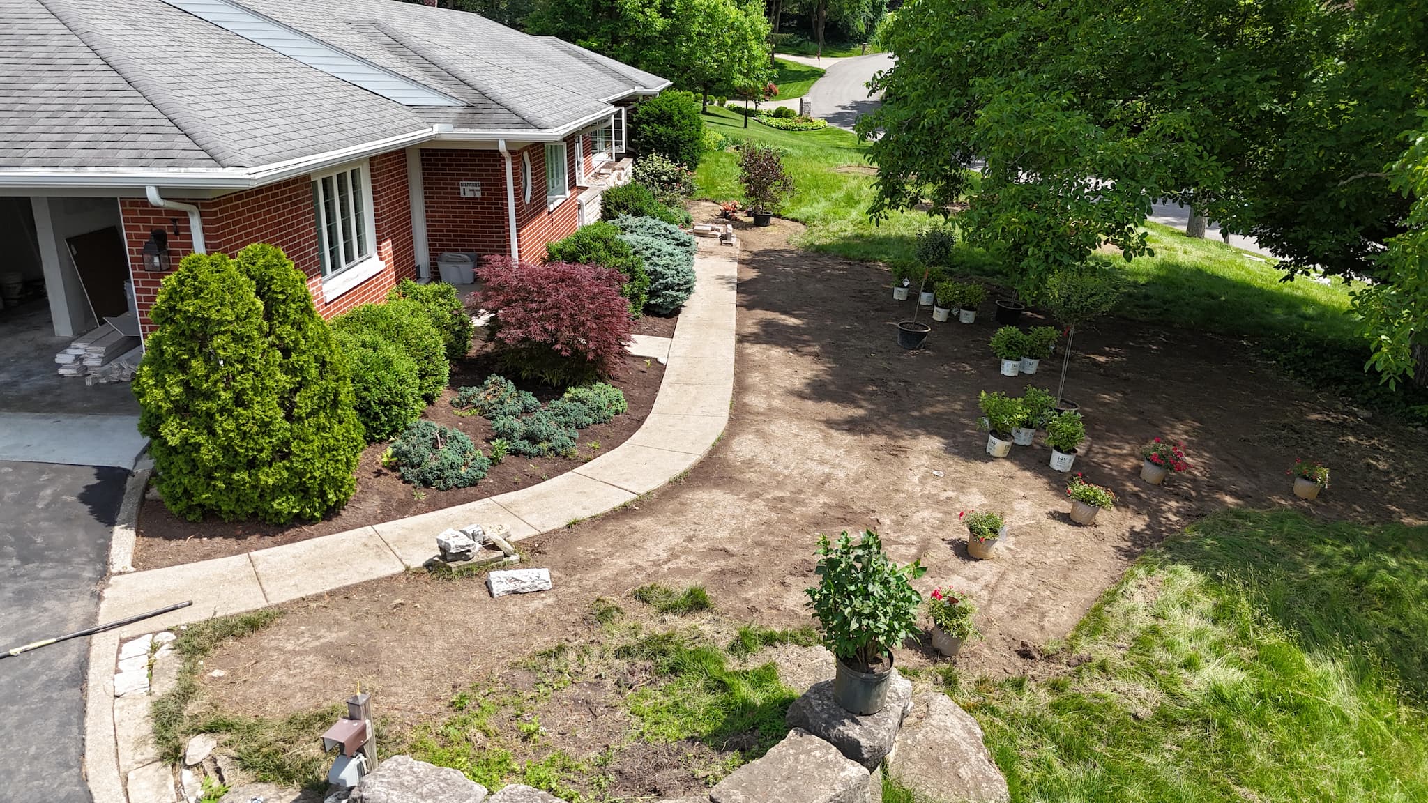 landscaping services in Dayton